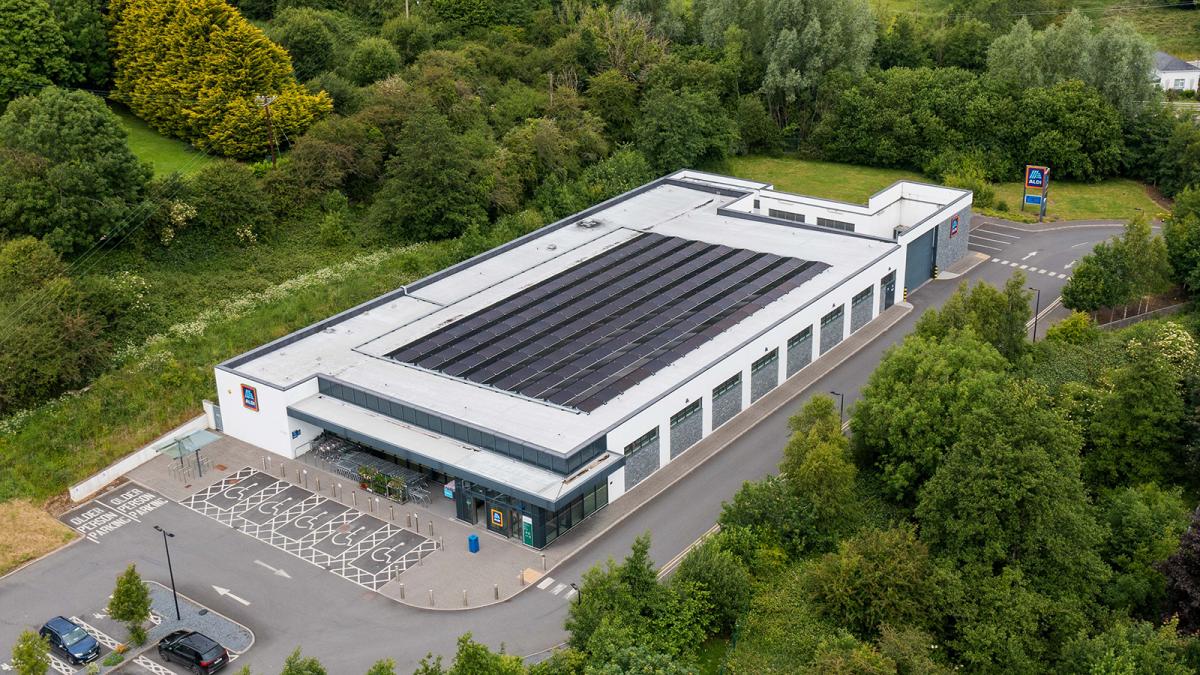 Greenvolt Next instalará 6,3 MW solares en las cubiertas de 44 tiendas de Aldi en Irlanda