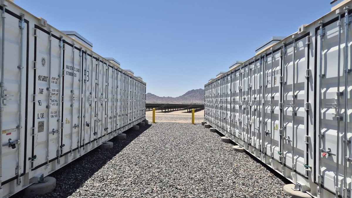 Sistema de almacenamiento en baterías de Power Electronics en EEUU.