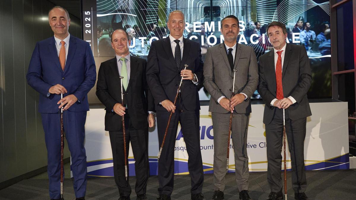 Galardonados con los premios Automoción-Acicae 205.