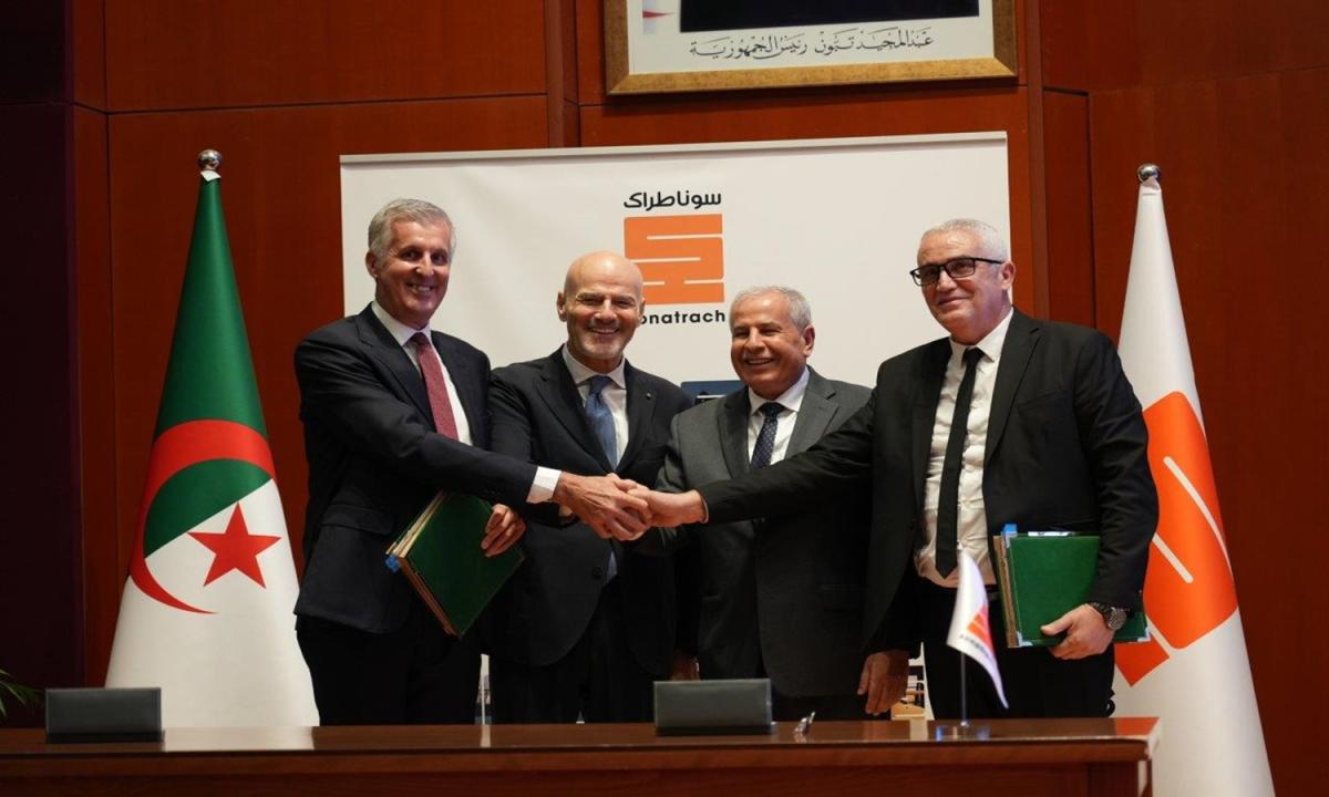 Sonatrach y Eni firman un contrato de exploración y producción de hidrocarburos por 1.151 millones de euros