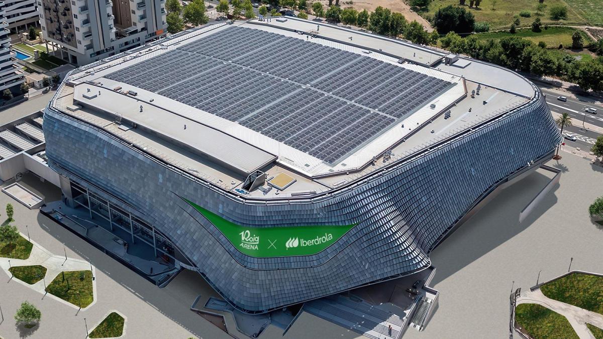 Iberdrola se une al Roig Arena para iluminar los principales eventos de Valencia