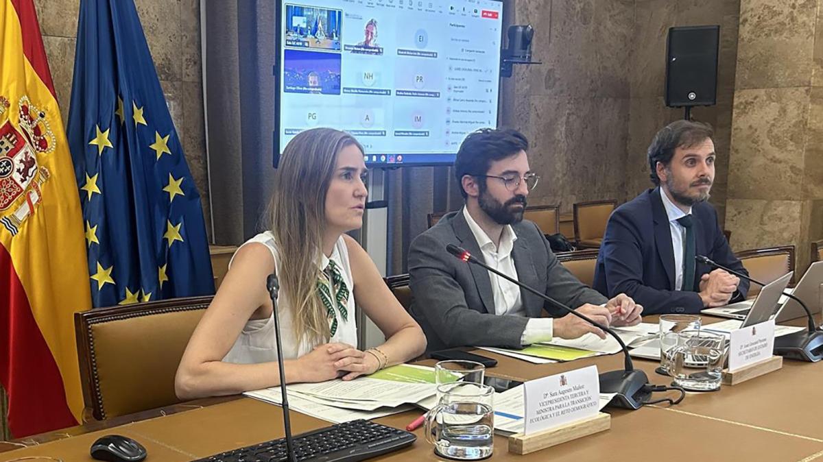 Aagesen preside la reunión del grupo asesor de hidrógeno renovable