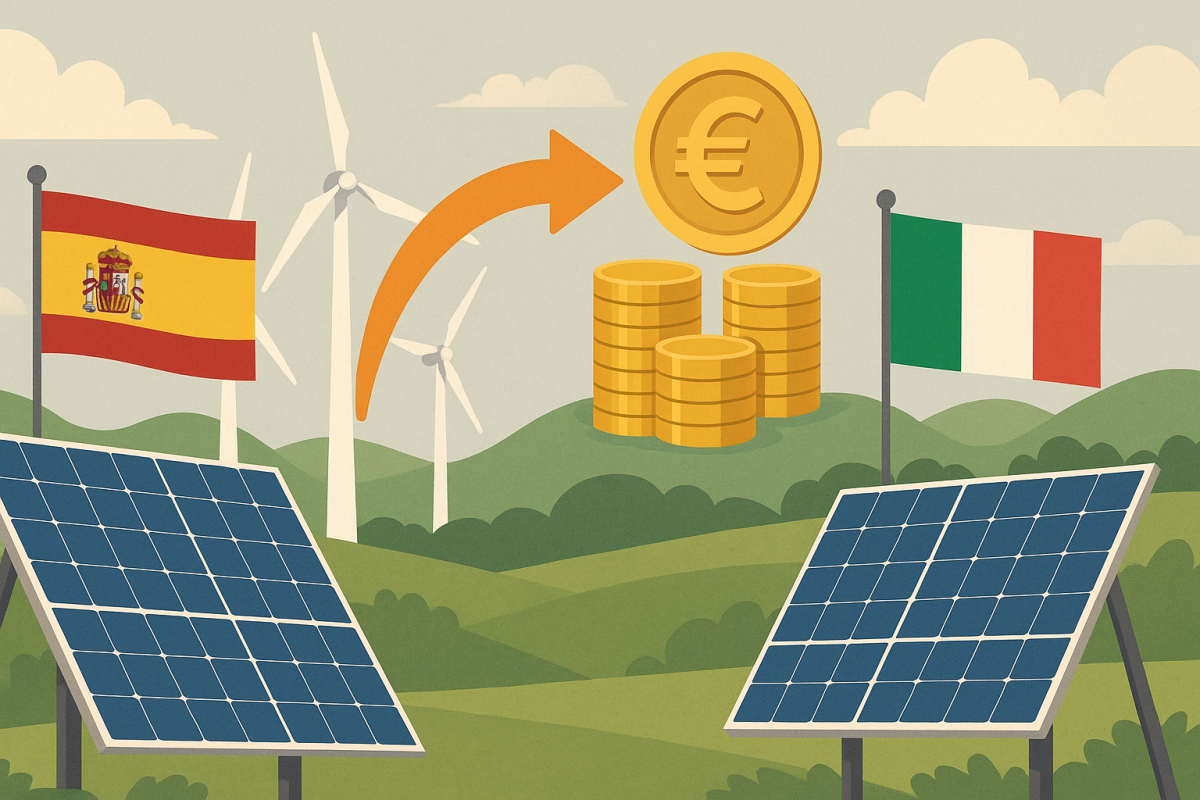La fiebre renovable se traslada de España a Italia en busca de mayor rentabilidad