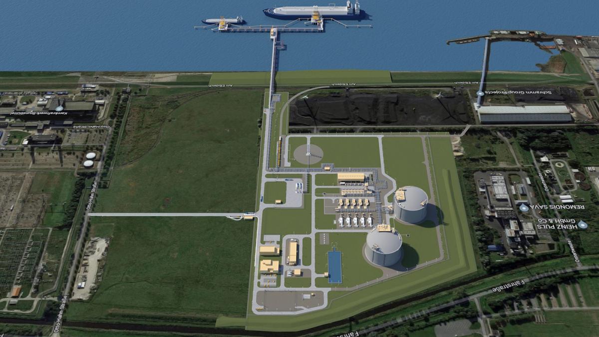 Amiblu Pipes Spain participa en la construcción de la terminal de regasificación de German LNG en Brunsbüttel (Alemania)