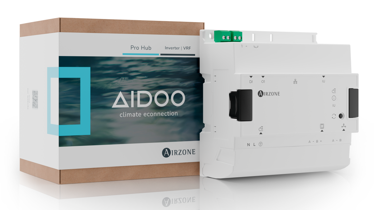 Aidoo Pro Hub, la solución de Airzone para una integración más eficiente y conectada de la climatización
