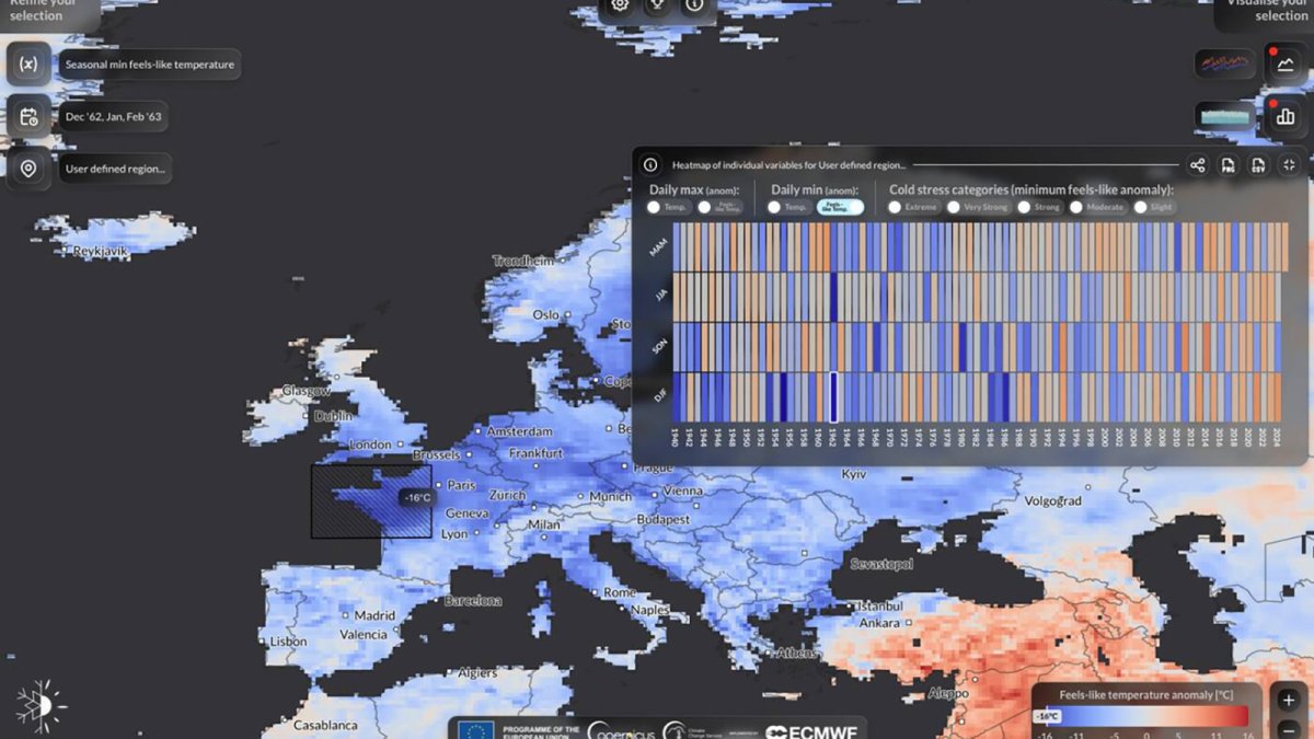 Thermal Trace: Décadas de datos sobre estrés por calor y frío a su alcance.