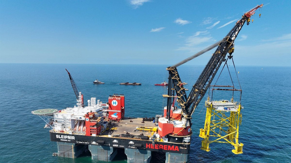 Iberdrola avanza en la construcción de su 'megaproyecto' de eólica marina East Anglia 3