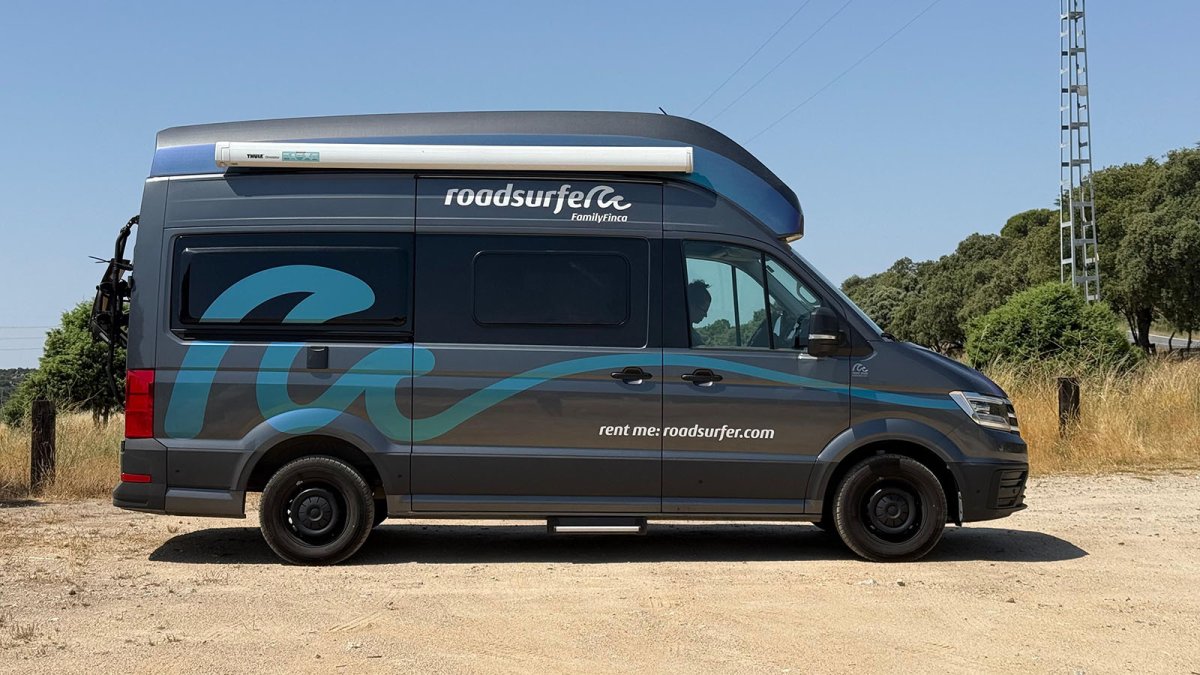 Este es el formato más grande de camper disponible. 