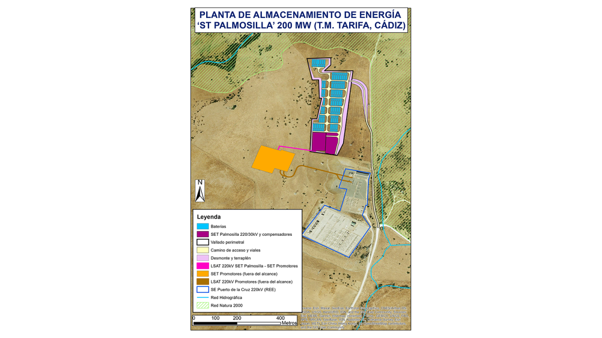 Ecologistas rechazan la instalación de una batería de 800 MWh en Tarifa (Cádiz) porque industrializa la zona