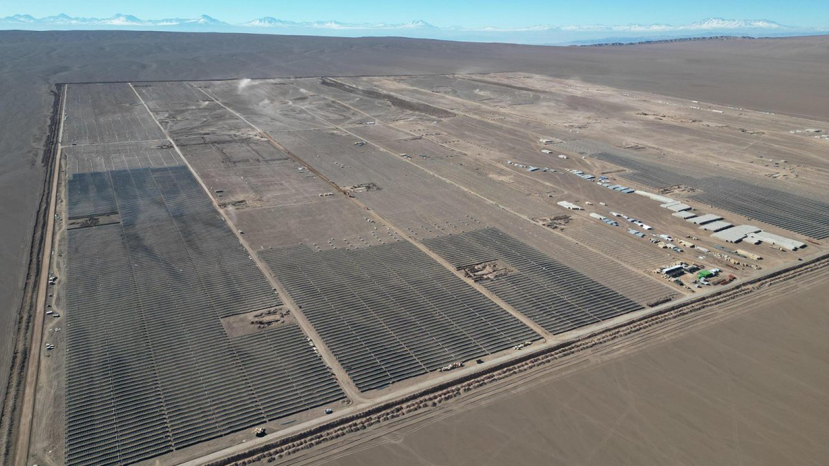 Grenergy acuerda la venta de la cuarta fase de Oasis de Atacama por 475 millones de dólares