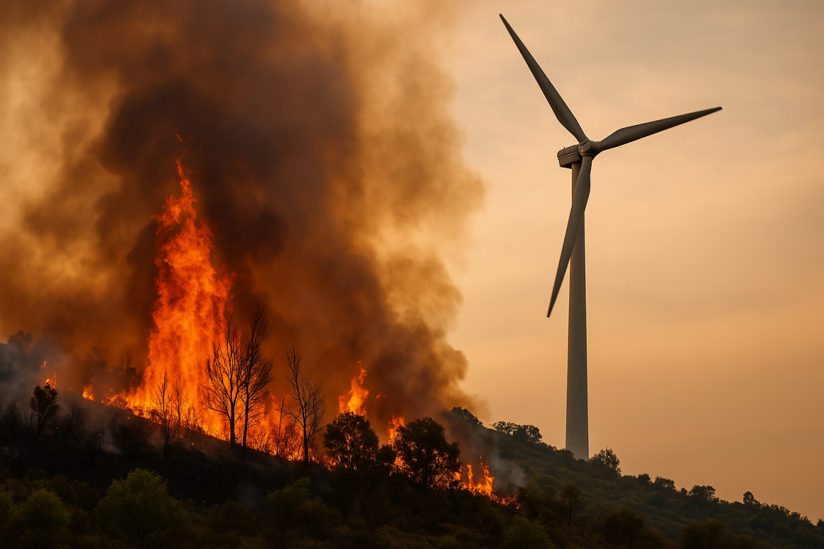 Parques eólicos e incendios: desmontando mitos y aclarando la legislación