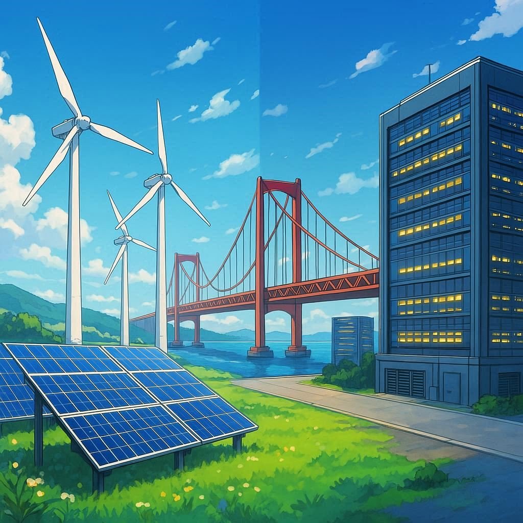 El puente sobre el río eléctrico