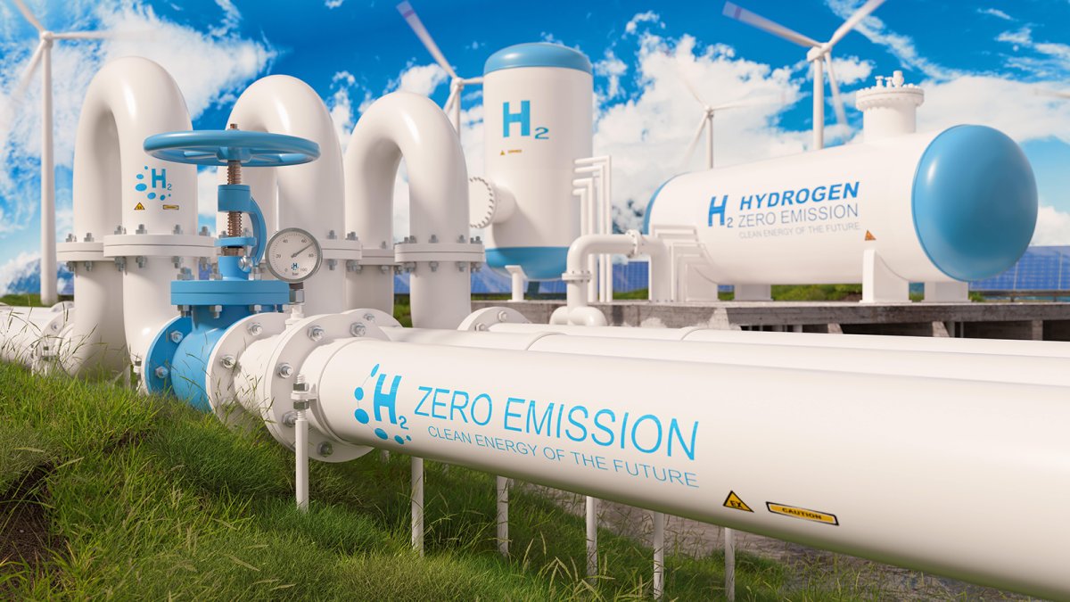 Planta de hidrógeno.