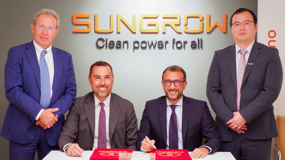 Sungrow y EP Produzione firman un acuerdo para un proyecto de almacenamiento en baterías de 220 MWh en Sicilia