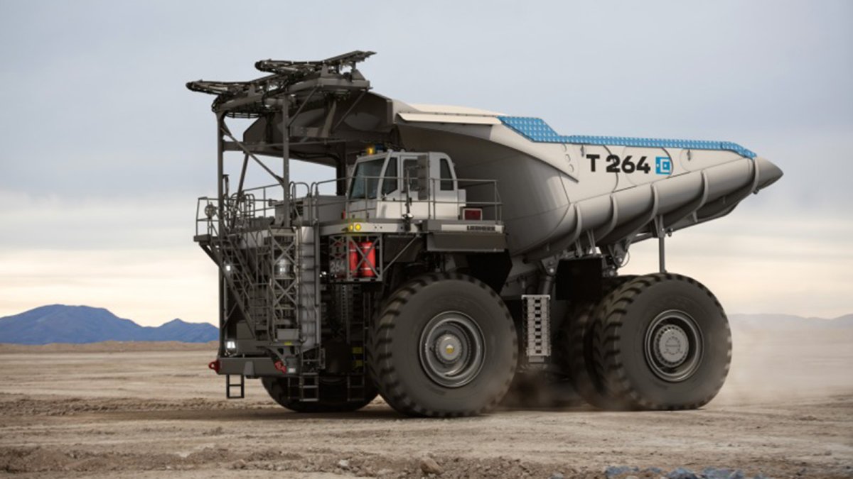 Camión Liebherr T 264.