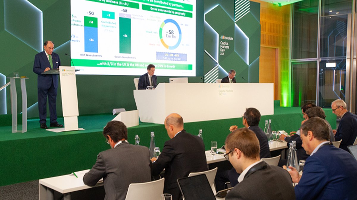 Galán (Iberdrola) llama a Gobierno y a CNMC a "resolver sus diferencias" para facilitar las inversiones en redes