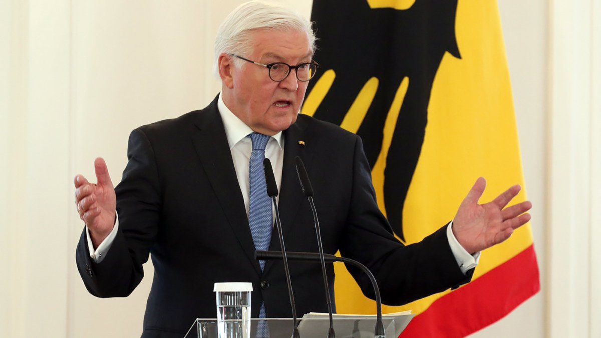 El presidente de Alemania, Frank-Walter Steinmeier.