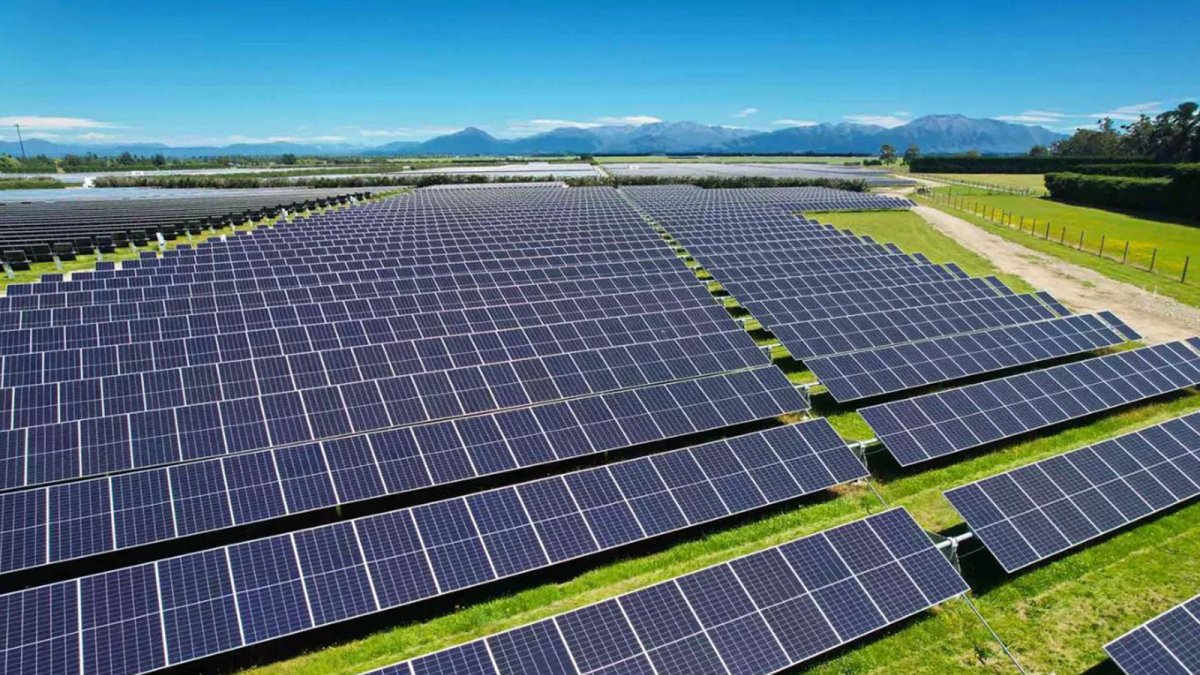 FRV anuncia un proyecto solar de 210 MW en Nueva Zelanda