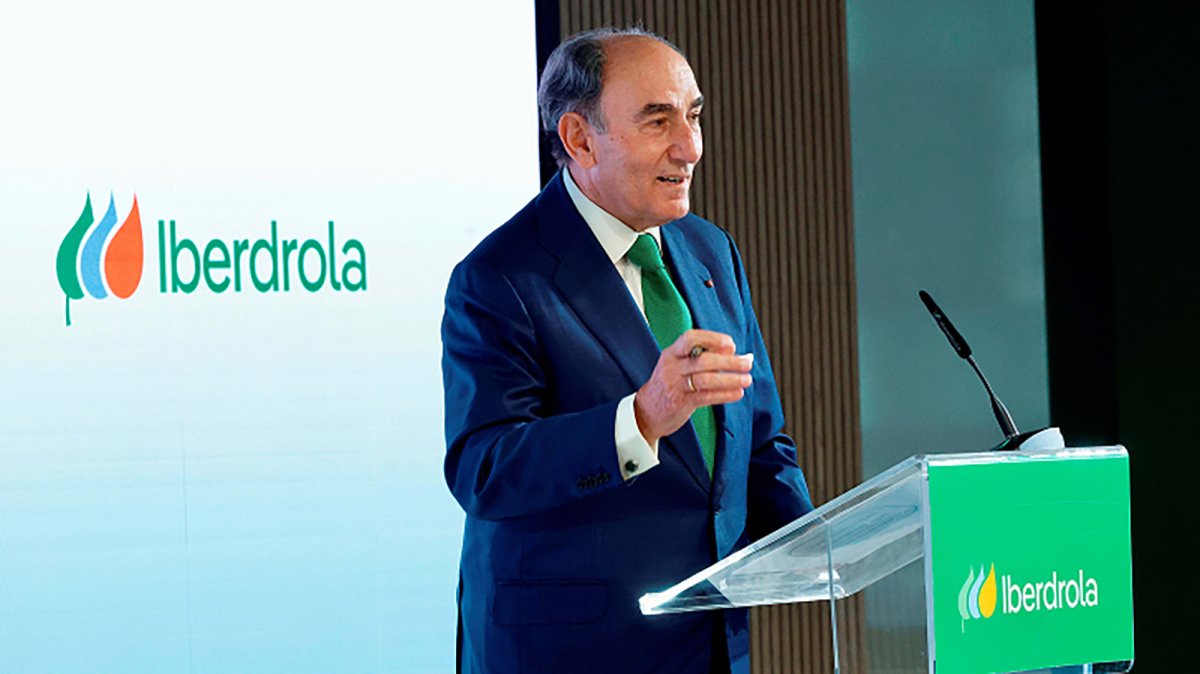 El presidente de Iberdrola, Ignacio Sánchez Galán.