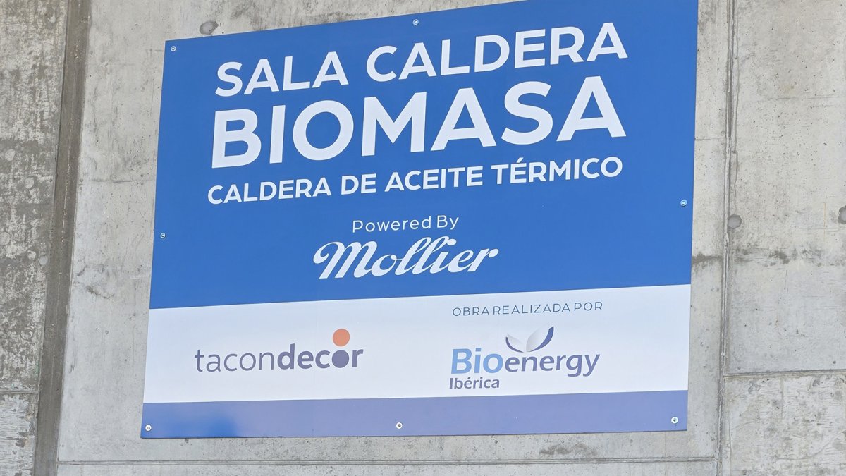 Bioenergy Ibérica inaugura un proyecto de biomasa en la fábrica de Tacon Decor de Burgos