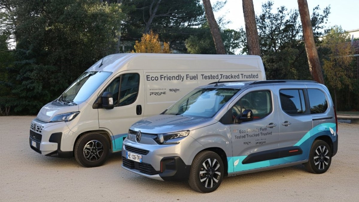 Stellantis lanza el ensayo 'HVO Aurora'.