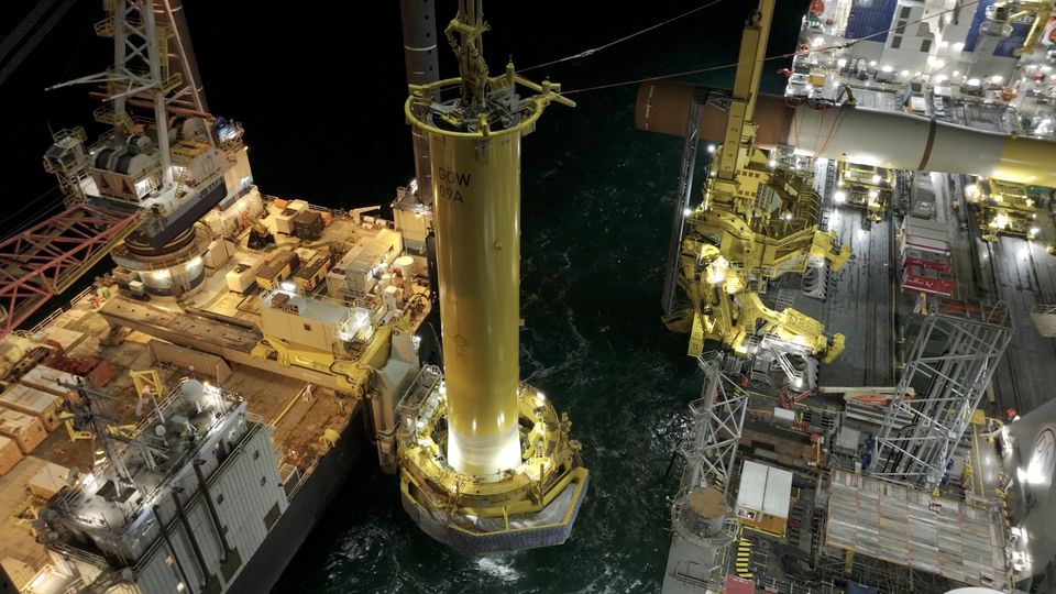 Orsted lanza su nueva plataforma tecnológica Osonic de instalación silenciosa de cimentación de parques eólicos marinos