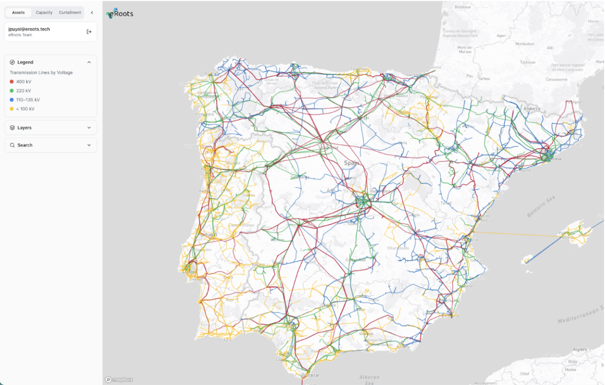 ERoots Lanza El Primer Mapa Digital De La Red El ctrica De Espa a Y 