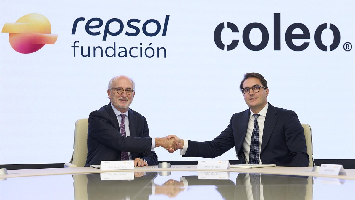 La Fundación Repsol entra en Coleo con un 14% del capital social