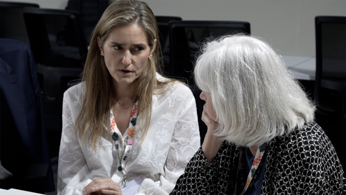 La vicepresidenta tercera y ministra de Transición Ecológica, Sara Aagesen, en la COP30.