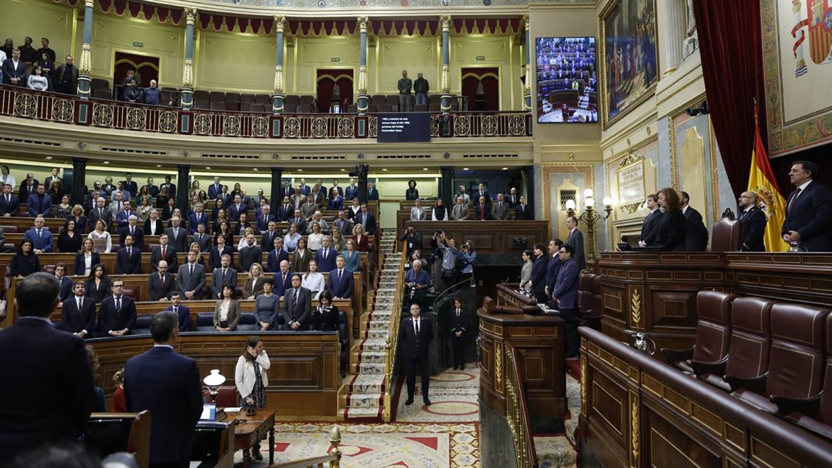 El pleno del Congreso de los Diputados.