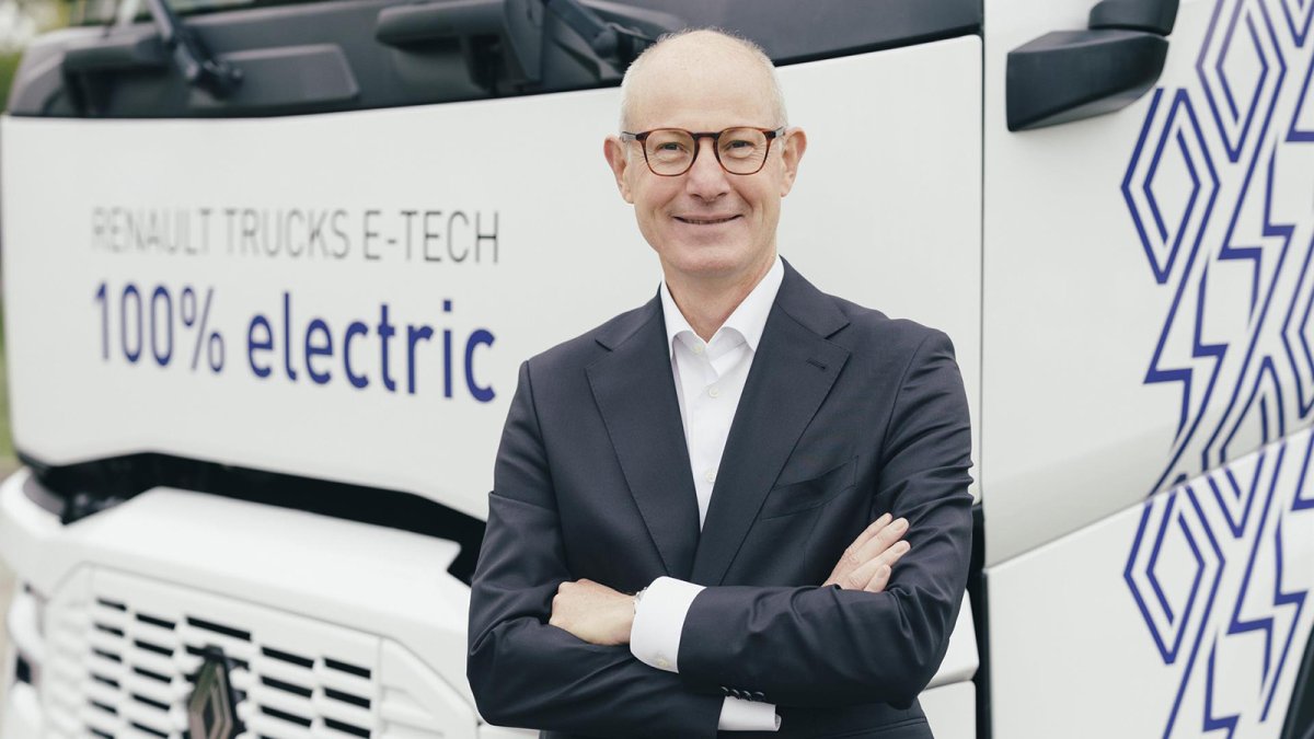 Antoine Duclaux, presidente de Renault Trucks.
