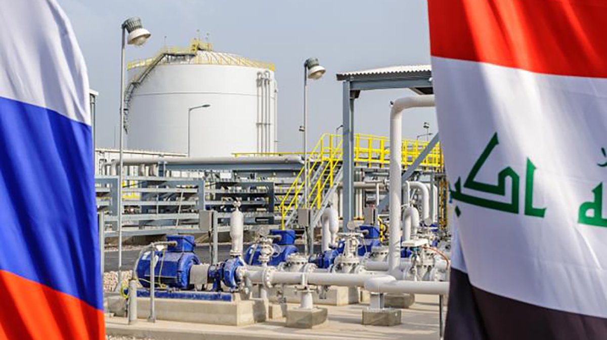 Yacimiento petrolífero West Qurna-2 en Irak gestionado por Lukoil.