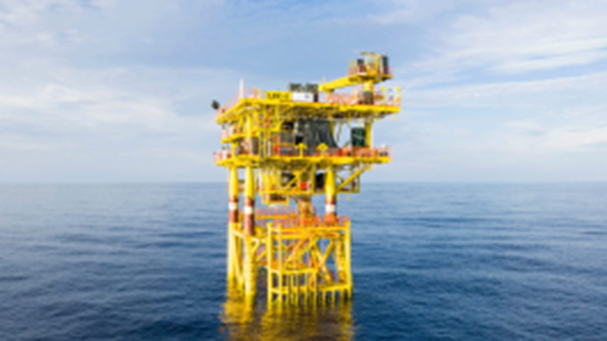 Instalación offshore de TotalEnergies.