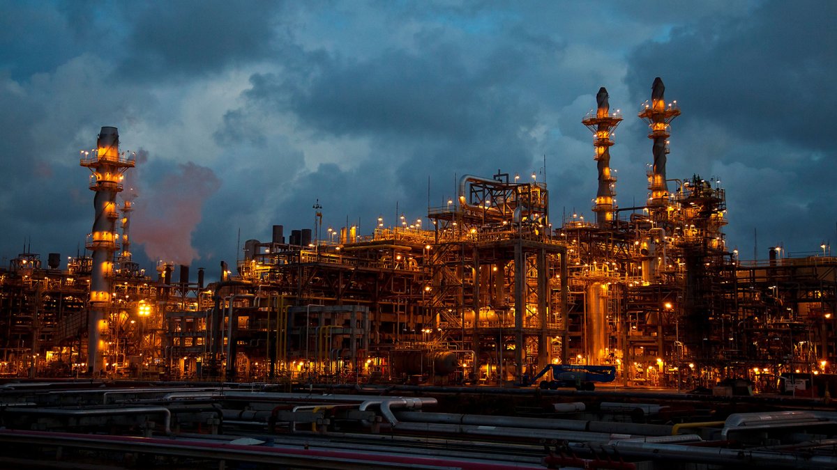 Refinería Abreu e Lima de Petrobras en Brasil.