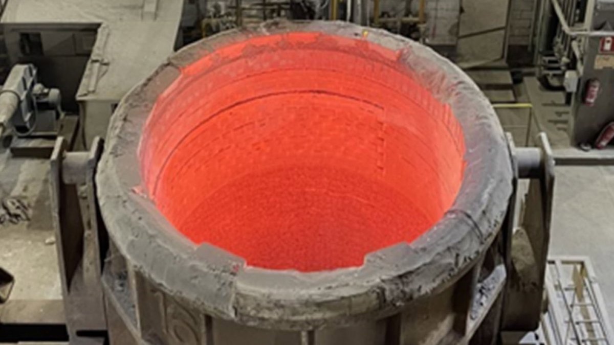 Pruebas con hidrógeno verde en la aceria de Sidenor en Basauri.