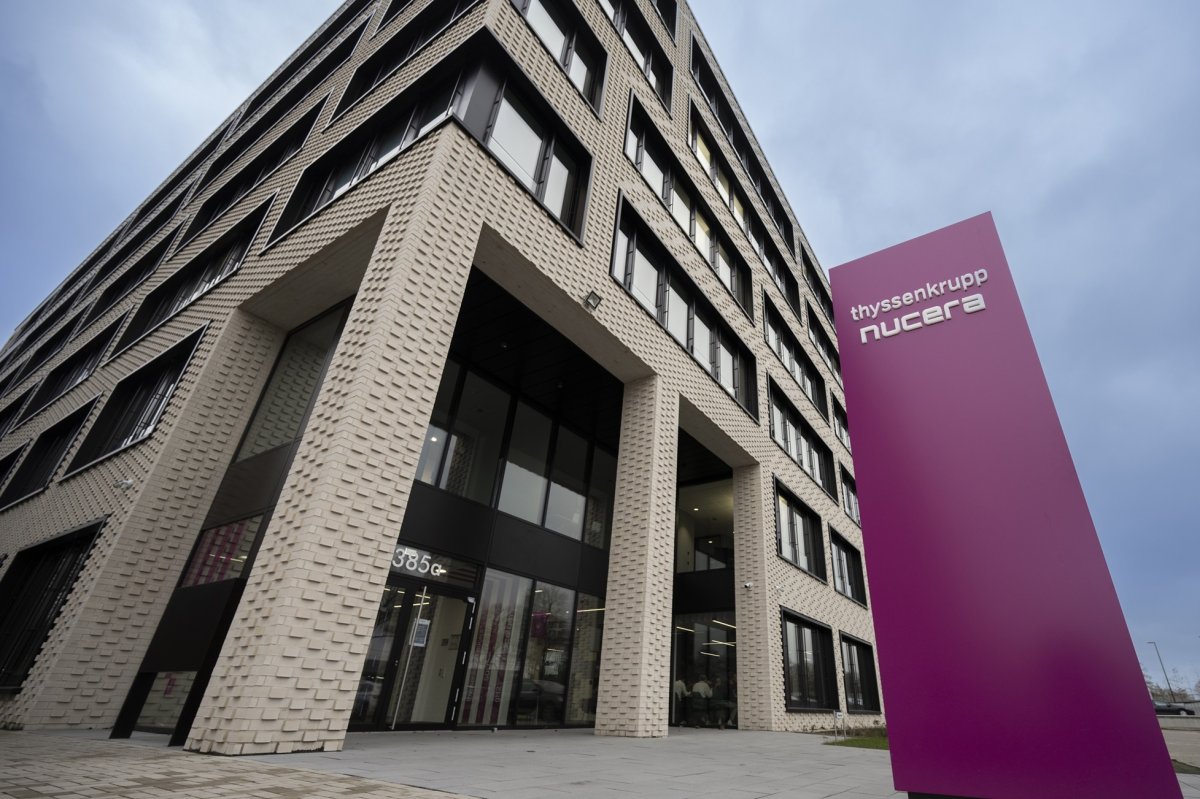 ThyssenKrupp Nucera confirma que 2026 será un año difícil para el hidrógeno verde