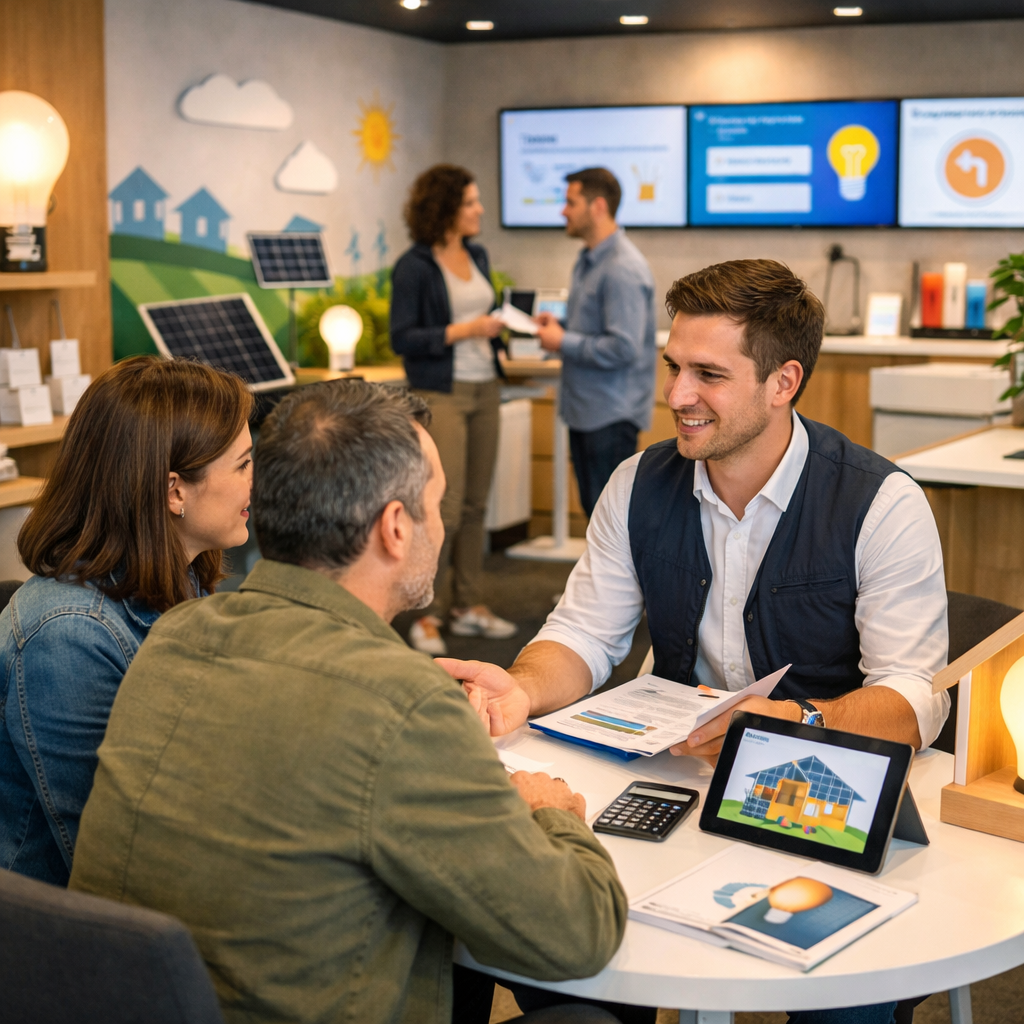 Adiós teléfono, hola tienda física: así es cómo venderán contratos de luz las comercializadoras a partir de ahora