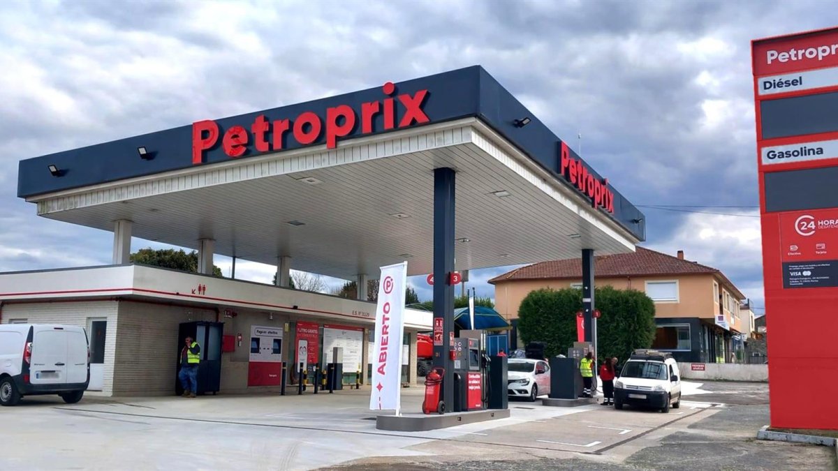 Estación de servicio de Petroprix.