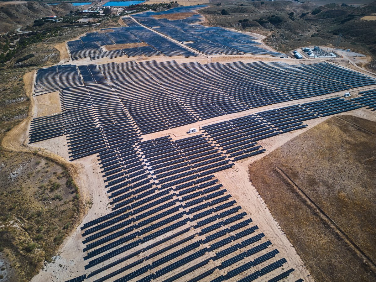 La planta fotovoltaica de TotalEnergies en Seseña, Toledo.