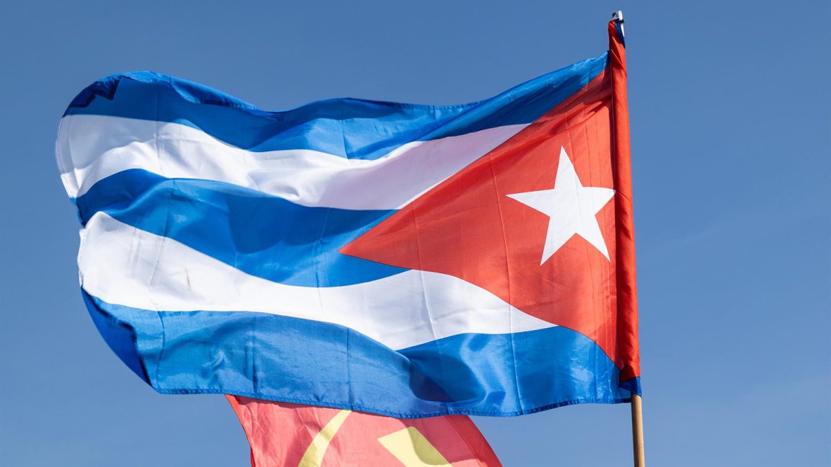 Bandera de Cuba.