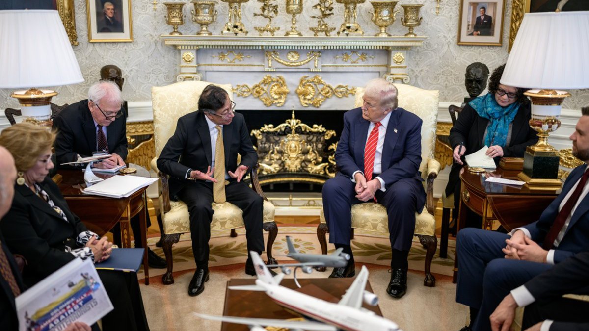 Petro ofrece a Trump ayuda de la estatal Ecopetrol en la recuperación económica de Venezuela