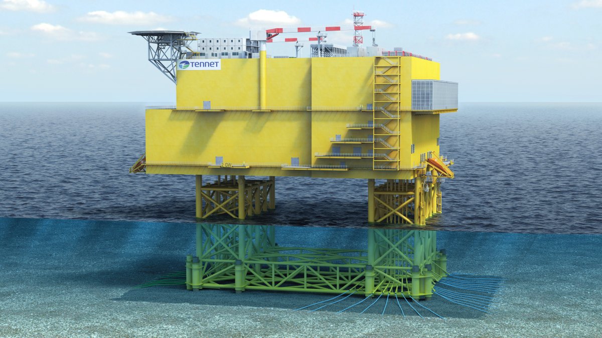 Mammoet firma un contrato de apoyo con Seatrium para el programa de conexión a red offshore de 2 GW de TenneT