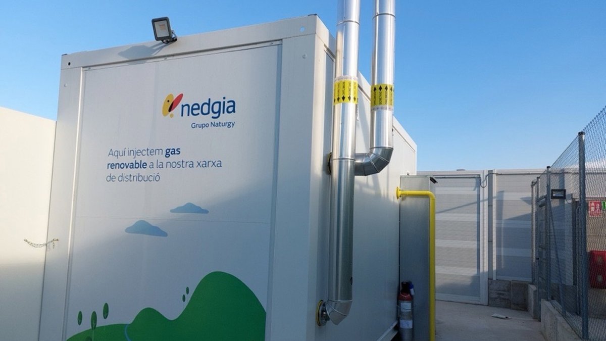 Naturgy inyecta un 53% más de biometano a través de sus redes de gas