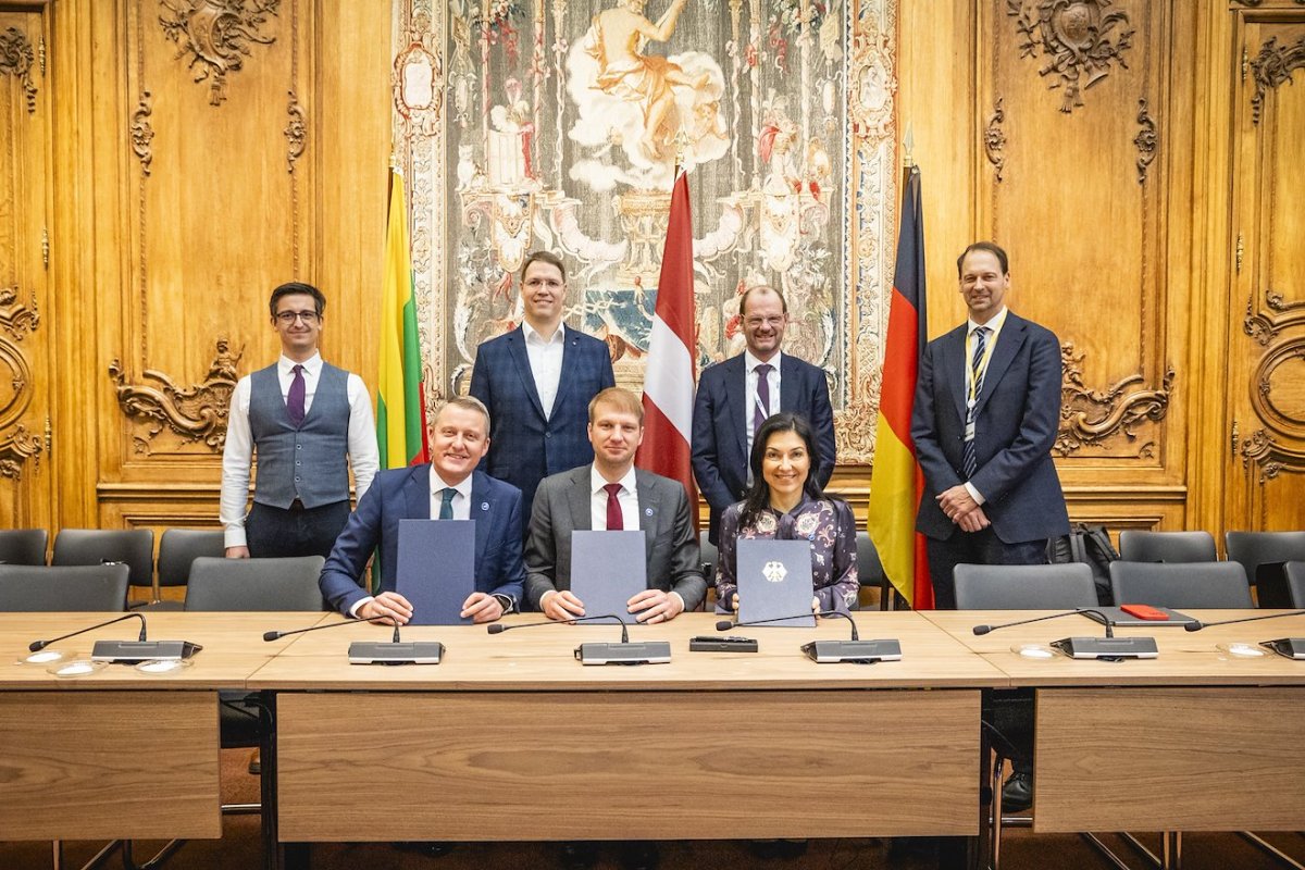 Alemania, Letonia y Lituania planean un gran proyecto eléctrico transfronterizo en el mar Báltico