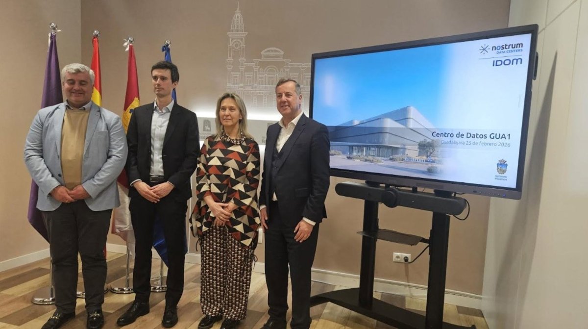 Guadalajara acogerá en 2028 un centro de datos con una inversión que llegará a mil millones