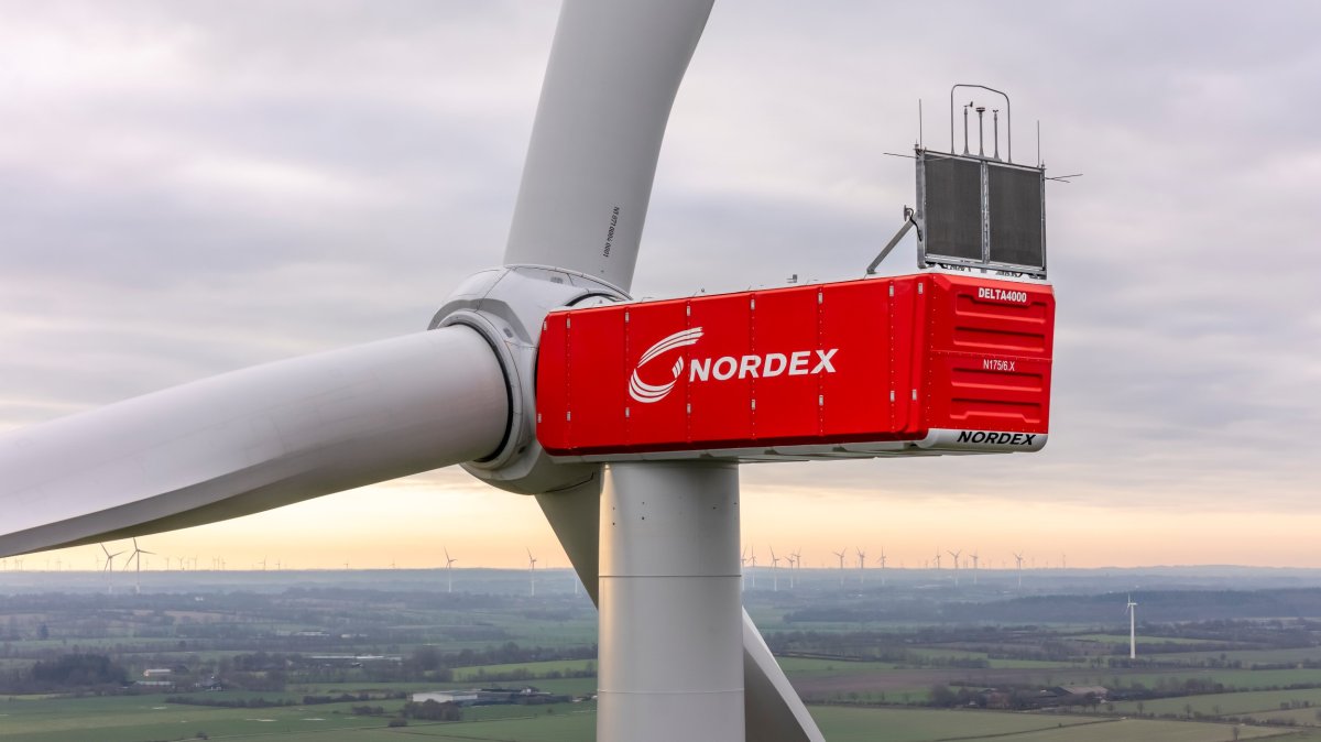 Nordex obtiene su primer pedido para una turbina con una altura de buje de 199 metros