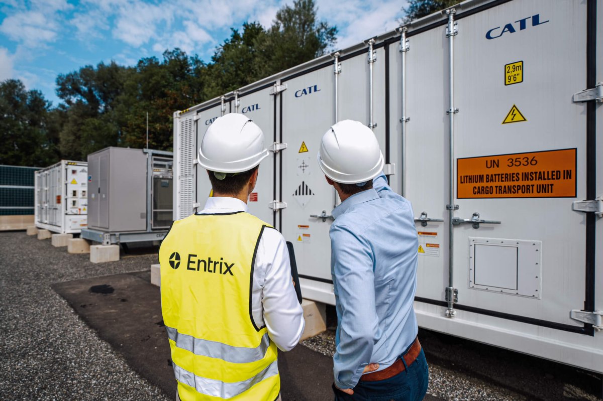 Entrix aprueba la inversión para desarrollar 3 GW de baterías en Europa en los próximos años