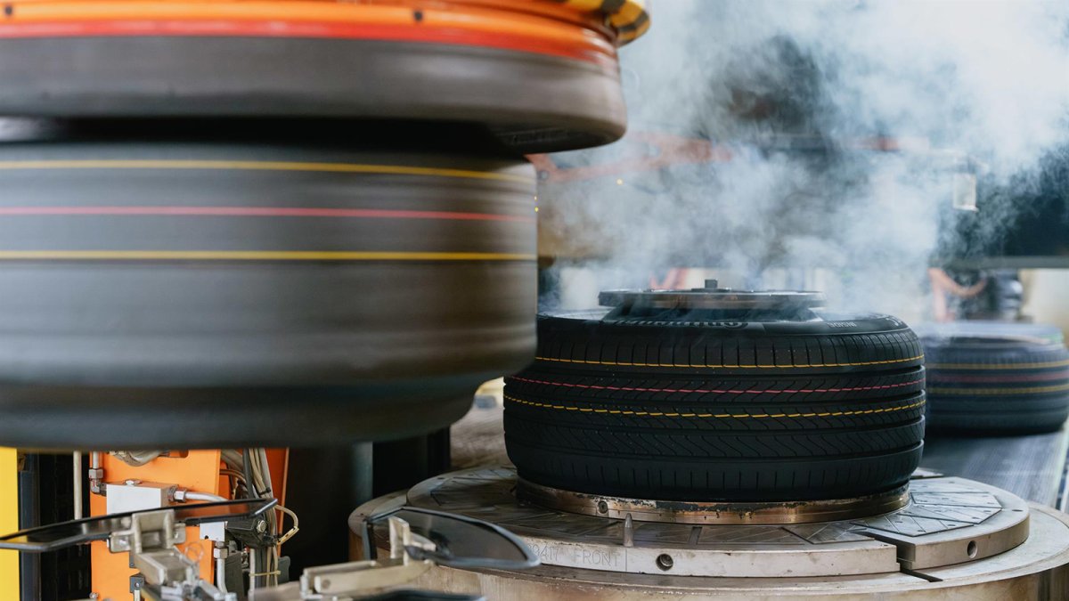 Continental elimina por completo el uso del carbón y el fueloil pesado en la producción de neumáticos