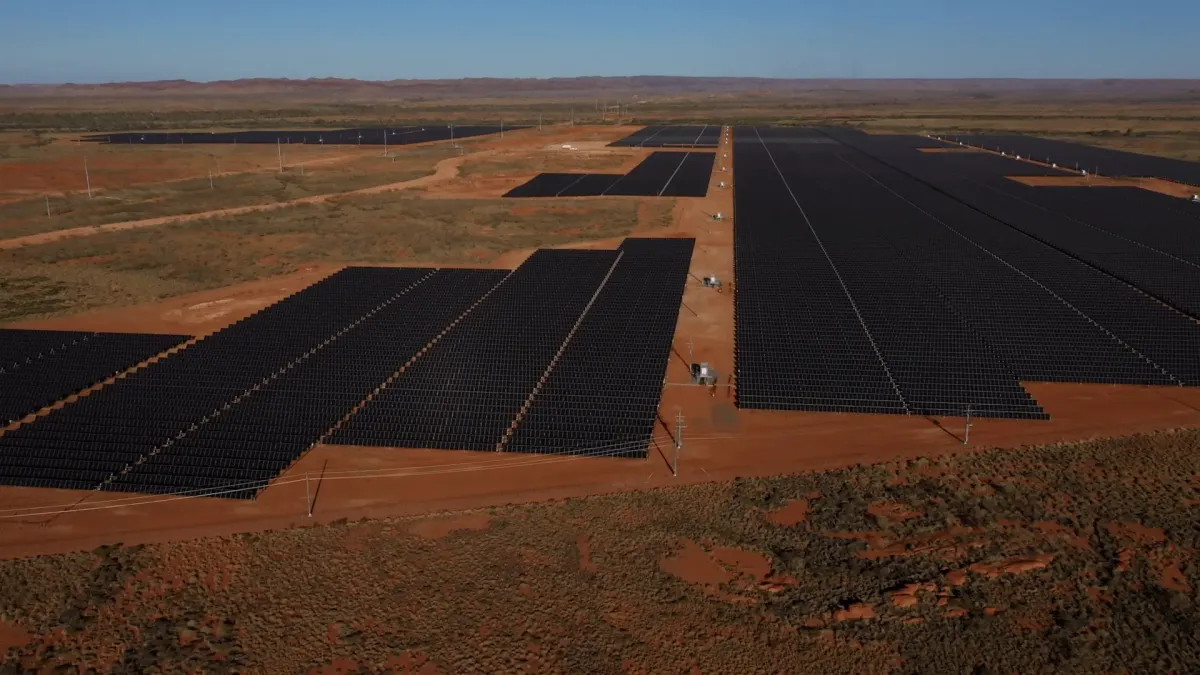 Fortescue acelera la construcción de la primera red eléctrica ecológica a gran escala del mundo