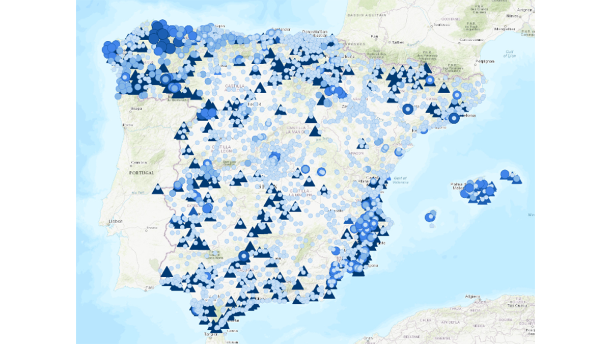 La CNMC publica los mapas de capacidad disponible en las redes eléctricas en España